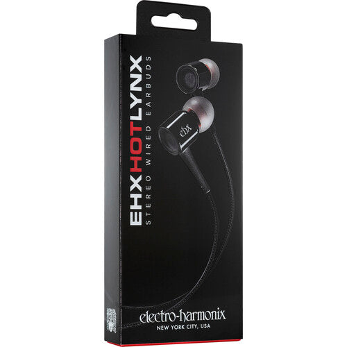 Electro-Harmonix EHX Hot Lynx Auriculares con micrófono 10mm y control remoto