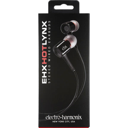 Electro-Harmonix EHX Hot Lynx Auriculares con micrófono 10mm y control remoto