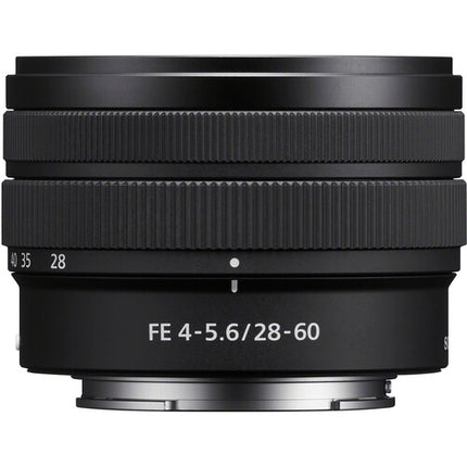 Sony FE 28-60mm f4-5.6 Lente E-Mount Full Frame con enfoque interno