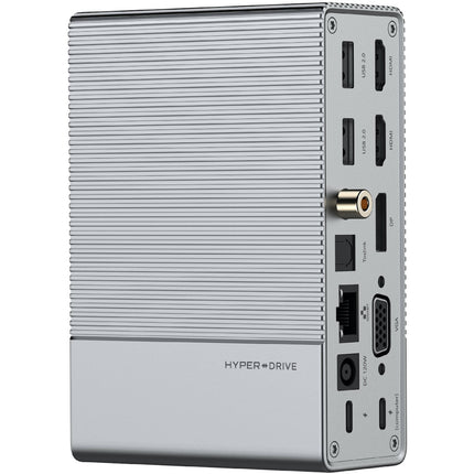 HYPER HyperDrive GEN2 Hub USB Tipo-C 18 en 1 con 2 HDMI y RJ45 Gigabit