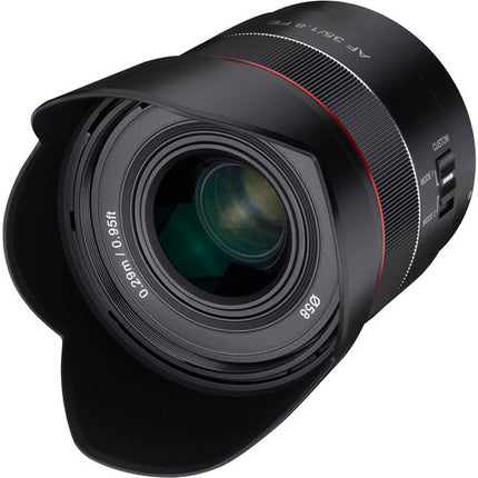 Samyang AF 35mm f1.8 FE Objetivo Sony E Montura Full Frame f1.8-f22