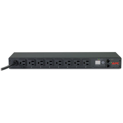 APC AP7800B PDU para rack 8 tomas 15A 1440VA 1 RU con monitoreo remoto