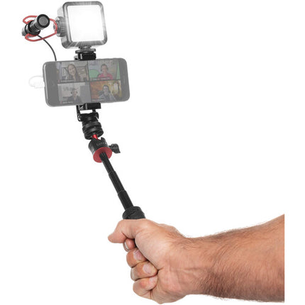 SHAPE Kit de Vlogging para iPhone Trípode Telescópico Luz LED Micrófono