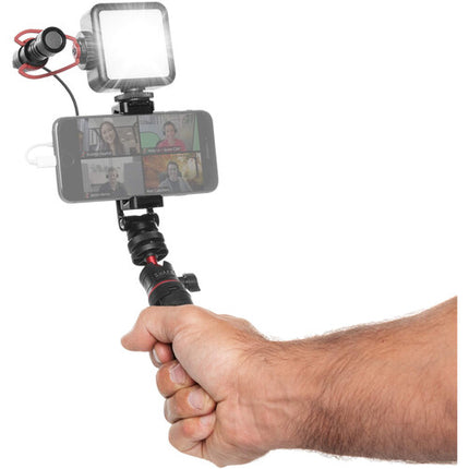 SHAPE Kit de Vlogging para iPhone Trípode Telescópico Luz LED Micrófono