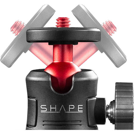 SHAPE Kit de Vlogging para iPhone Trípode Telescópico Luz LED Micrófono