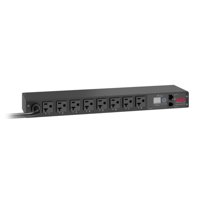 APC AP7901B PDU para rack 8 salidas 20A 120V 1900VA 1RU con monitorización