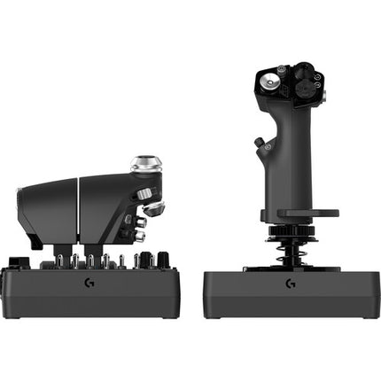 Logitech G X56 H.O.T.A.S Kit Palanca Acelerador Pedal RGB 189 Controles