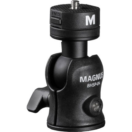 Magnus BHSP-04 Cabezal Bola con Adaptador Smartphone Capacidad 2.4 a 3.15"