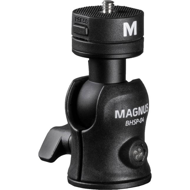 Magnus BHSP-04 Cabezal Bola con Adaptador Smartphone Capacidad 2.4 a 3.15"