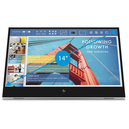 HP E14 G4 Monitor portátil 14" IPS Full HD 1920x1080 400 nits con funda de transporte