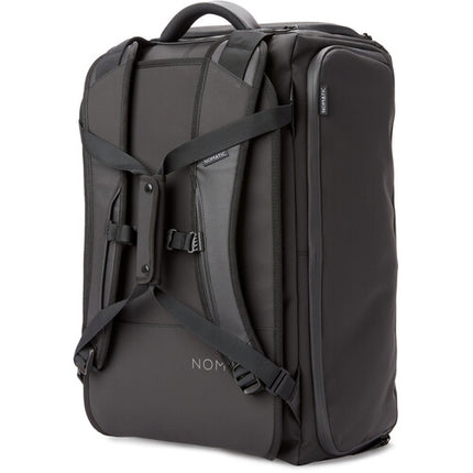Nomatic Travel Bag V2 Bolsa de Viaje Negra 30L Bolso con Compartimento para Laptop y Cinturón de Cintura Removible
