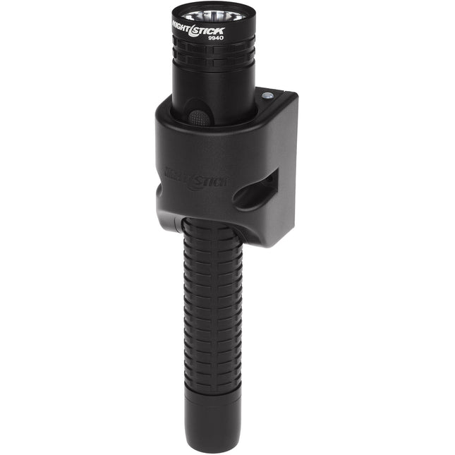 Nightstick Metal Linterna Recargable Dual Luz 650 Lúmenes Dock Cargador