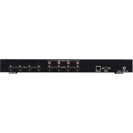 MuxLab 4x4 4K60 HDMI Matriz Switch 4 Entradas 4 Salidas HDR US