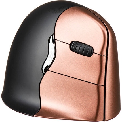 Evoluent VerticalMouse 4 Small Ratón Ergonómico Inalámbrico 2.4 GHz para Diestros