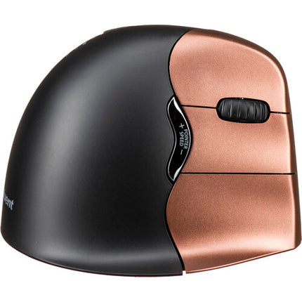 Evoluent VerticalMouse 4 Small Ratón Ergonómico Inalámbrico 2.4 GHz para Diestros