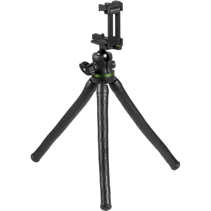Magnus FT-P15 MiniFlex trípode flexible para smartphones y cámara capacidad 3 kg patas flexibles nivel burbuja