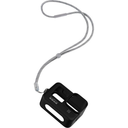 GoPro Sleeve y Lanyard para HERO9 HERO10 HERO11 Funda Silicona Protectora Antiarañazos