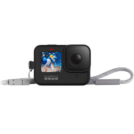 GoPro Sleeve y Lanyard para HERO9 HERO10 HERO11 Funda Silicona Protectora Antiarañazos