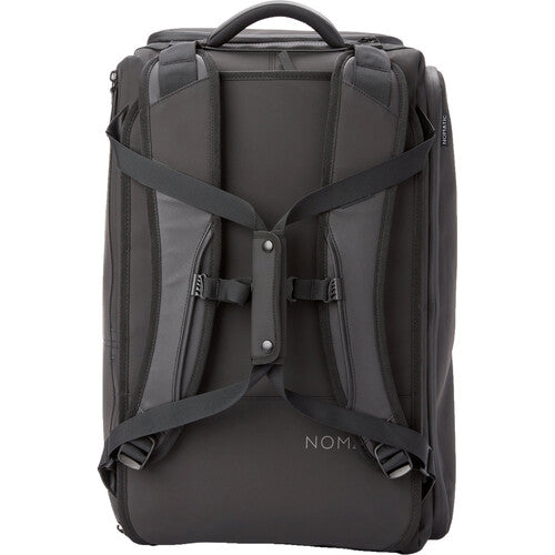 Nomatic Travel Bag V2 Bolsa de Viaje Negra 40L con Compartimento para Zapatos y Bolsillo RFID