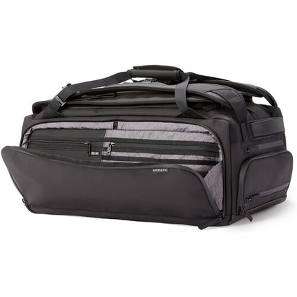 Nomatic Travel Bag V2 Bolsa de Viaje Negra 40L con Compartimento para Zapatos y Bolsillo RFID
