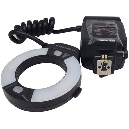 Meike MK-14EXT Flash Anillo Macro TTL para Nikon Guía 46 y Anillos 52-77mm