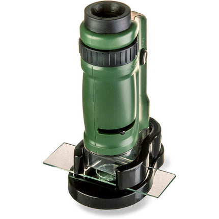 Carson MM-24 MicroBrite Microscopio Monocular Portátil 20-40x Luz LED