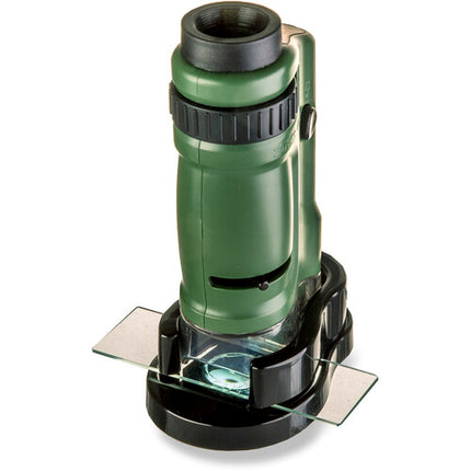 Carson MM-24 MicroBrite Microscopio Monocular Portátil 20-40x Luz LED