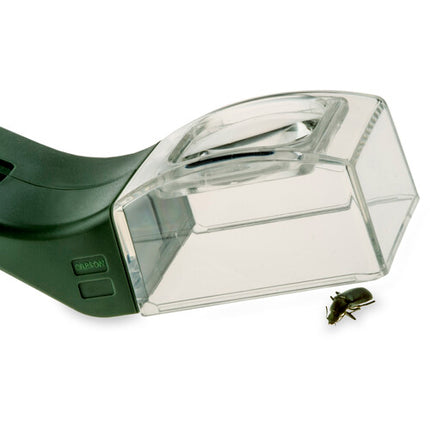 Carson HU-10 5x BugView Lupa Para Insectos Operación Con Una Mano