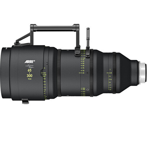 ARRI 65-300mm T2.8 Zoom Cinematográfico con Extensor 1.7x y Enfoque en Pies