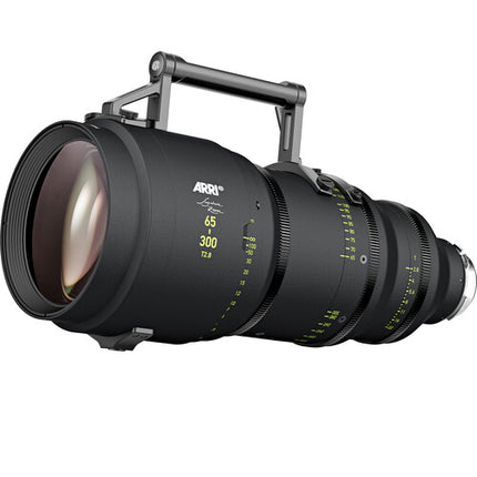 ARRI 65-300mm T2.8 Zoom Cinematográfico con Extensor 1.7x y Enfoque en Pies