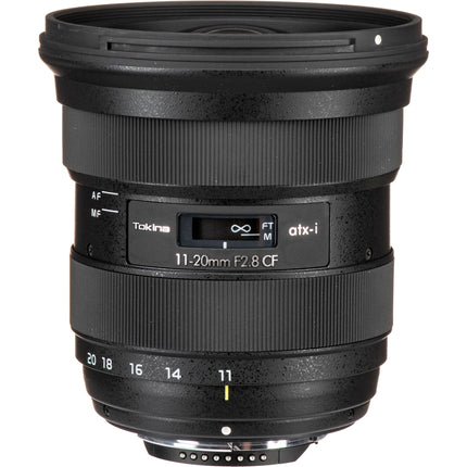 Tokina atx-i 11-20mm f/2.8 CF Lente para Nikon F Montura F DX 9 hojas