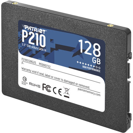Patriot P210 SSD 2.5" 128GB SATA III 520MB/s Lectura 430MB/s Escritura