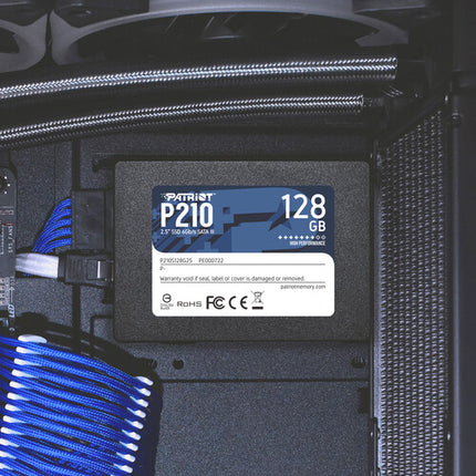 Patriot P210 SSD 2.5" 128GB SATA III 520MB/s Lectura 430MB/s Escritura