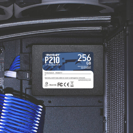 Patriot P210 SSD 256GB SATA III 2.5" Velocidad Lectura 520MB/s