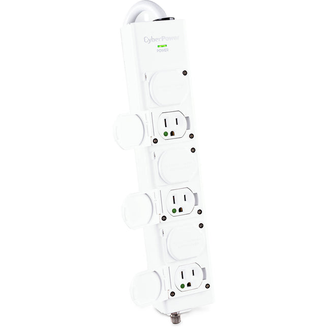 CyberPower Regleta Médica 6 Enchufes 15A 15 Pies Blanca