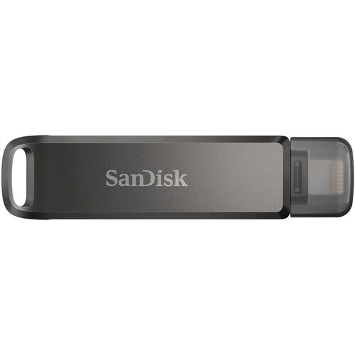 SanDisk iXpand Flash Drive Luxe 64GB Memoria USB con Lightning y USB-C