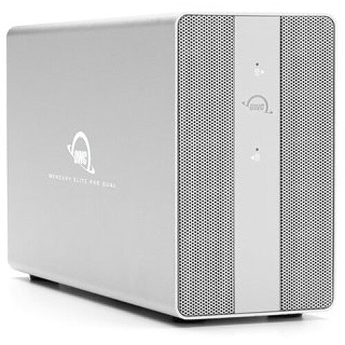 OWC Mercury Elite Pro Dual 2-Bahía RAID USB 3.2 Gen 2 con Hub 3 Puertos