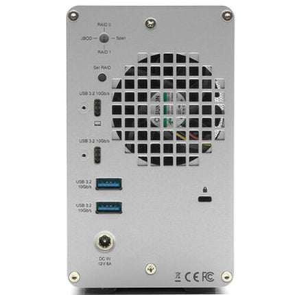 OWC Mercury Elite Pro Dual 24TB RAID Array USB 3.2 Gen 2 7200 rpm 2 Bahías