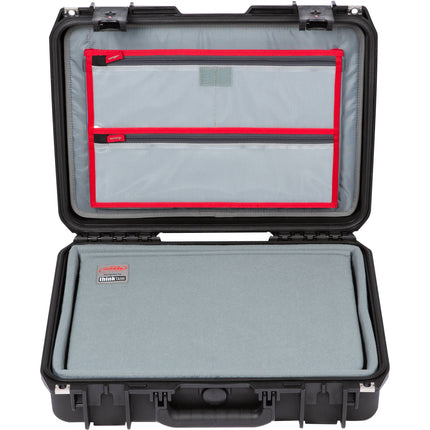 SKB iSeries 1813-5 Estuche Duro para Laptop 16" con Insertos Acolchados y Organizador de Tapa Negro