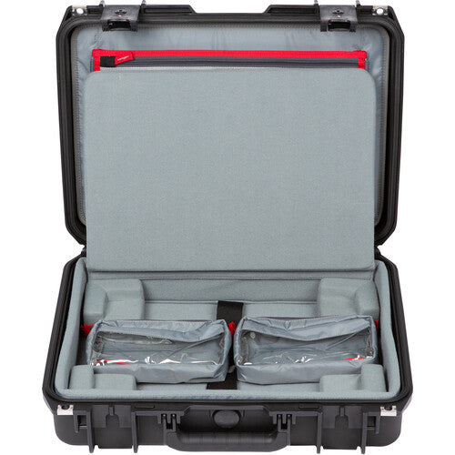 SKB iSeries 1813-5 Estuche Duro para Laptop 16" con Insertos Acolchados y Organizador de Tapa Negro