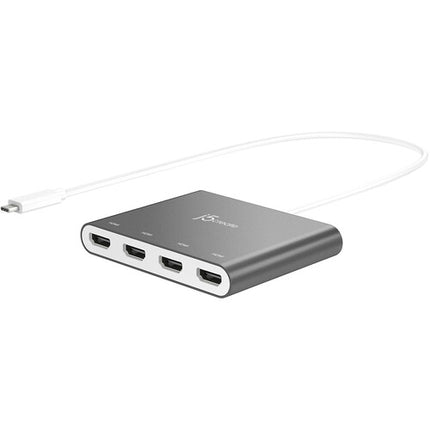 j5create JCA366 Adaptador USB Tipo C a 4 Puertos HDMI 1920x1080 60Hz