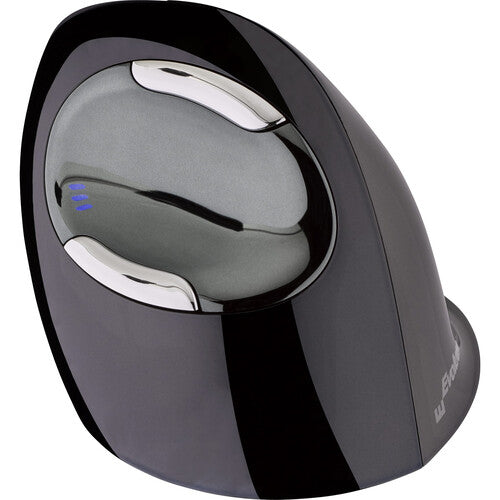 Evoluent VerticalMouse D Ratón Inalámbrico Medio Plata Oscura DPI Ajustable