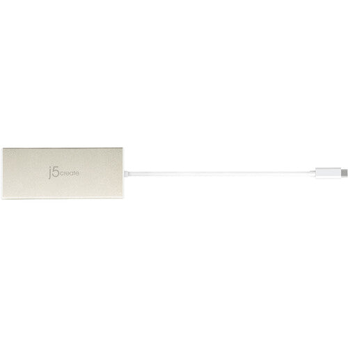 j5create JCD381 Dock USB 3.1 Gen 1 Type-C 2x HDMI 4K Gigabit Ethernet