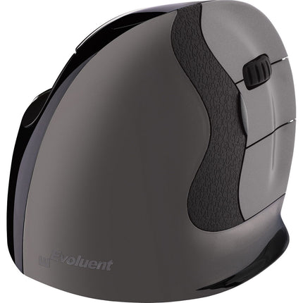 Evoluent VerticalMouse D Ratón Inalámbrico Pequeño Sensor Láser 6 Botones
