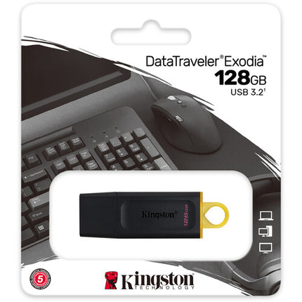 Kingston 128GB DataTraveler Exodia Memoria USB 3.2 Gen 1 5-Pack