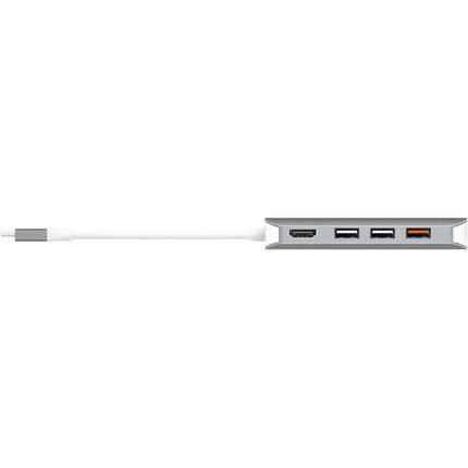 j5create JCD384 Hub USB 3.1 Gen 1 Type-C 9 en 1 HDMI 4K 30Hz