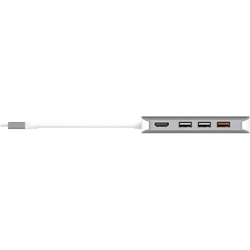 j5create JCD384 Hub USB 3.1 Gen 1 Type-C 9 en 1 HDMI 4K 30Hz