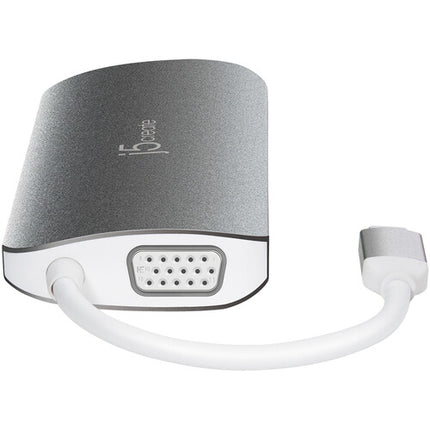 j5create JCD384 Hub USB 3.1 Gen 1 Type-C 9 en 1 HDMI 4K 30Hz