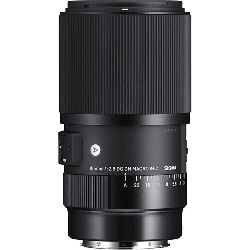 Sigma 105mm f2.8 DG DN Art Macro Lente con enfoque 11.6 pulg y f22