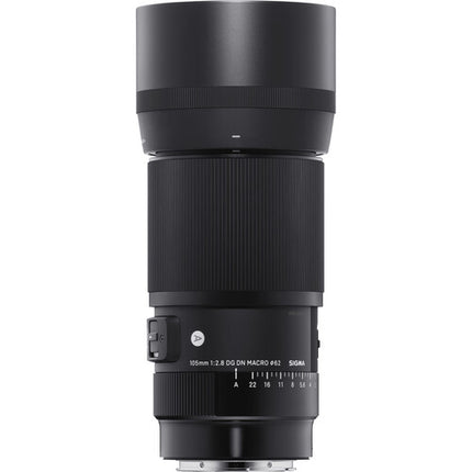 Sigma 105mm f2.8 DG DN Art Macro Lente con enfoque 11.6 pulg y f22